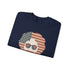 Grateful Dead - Stars & Stripes Jerry | Life is dead. Crewneck Sweatshirt - StealieShop